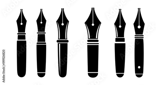 Collection of cartoon mouth illustrations with vibrant red lips expressing various emotions and sounds like smiles and shouts