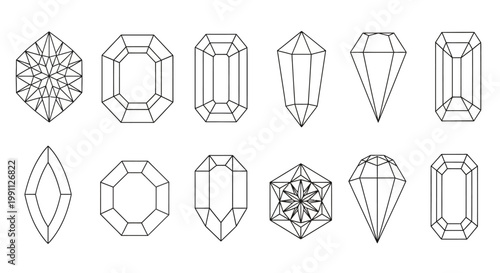 Collection of cartoon mouth illustrations with vibrant red lips expressing various emotions and sounds like smiles and shouts