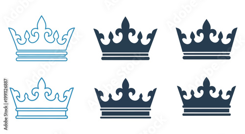 Collection of cartoon mouth illustrations with vibrant red lips expressing various emotions and sounds like smiles and shouts