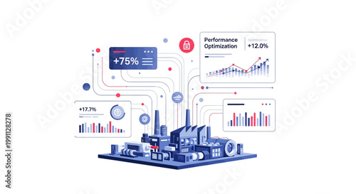 Smart factory analytics dashboard for enhanced industrial performance