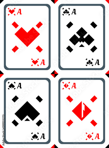 4 aces backdrop