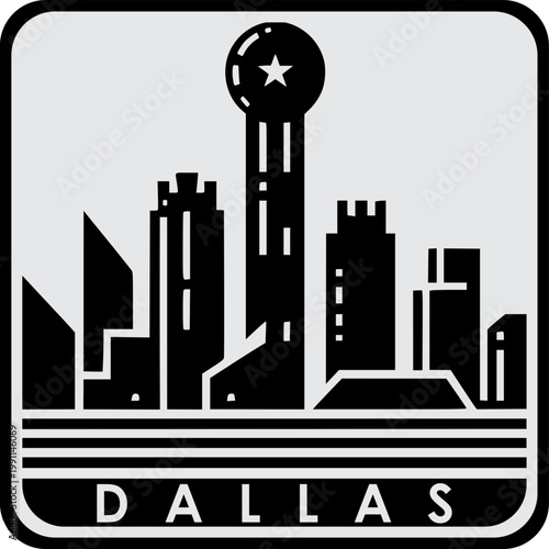 Dallas Skyline Icon