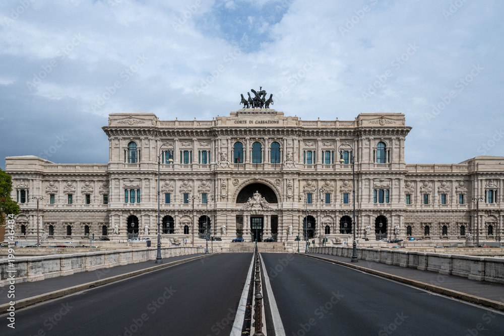 Fototapeta premium Palace of Justice (Palazzaccio) - Rome, Italy