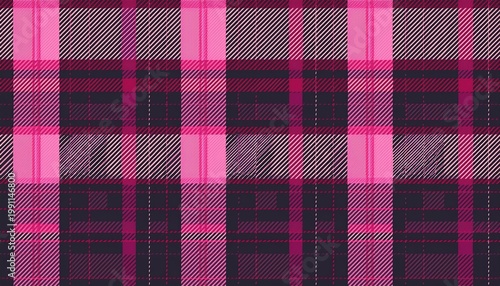 bed background plaid pattern herringbone check texture textile cell fabric tartan seamless in pink and dark colors