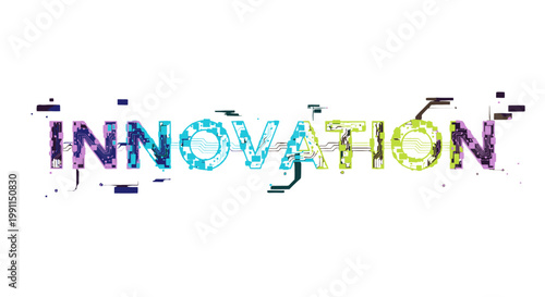 The concept of innovation and creativity.