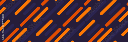 Dynamic abstract background featuring diagonal, rounded rectangles in vibrant orange and dark blue.  Perfect for modern designs, presentations, or websites needing a bold, energetic feel.