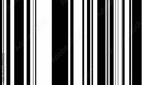 Striking black and white vertical stripes create a dynamic, highcontrast abstract background.  Perfect for modern design projects, websites, or print media needing a bold, impactful visual.