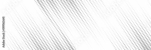 Schilderij op canvas Dots halftone white and blue color pattern gradient grunge texture background