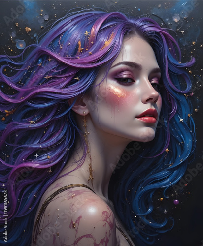Galaxy Hair Empress