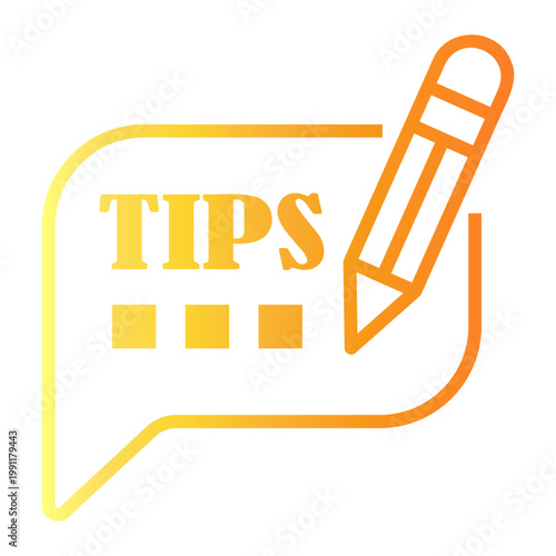 suggestion Line Gradient Icon