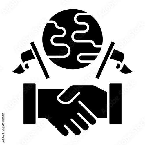 negotiation Solid icon