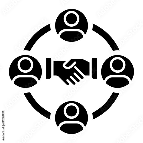 negotiation Solid icon