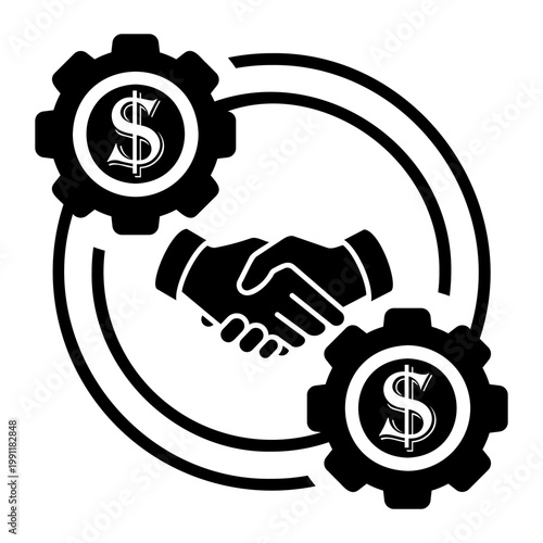 negotiation Solid icon