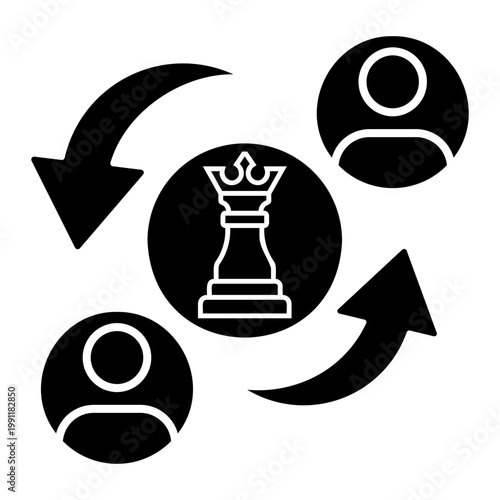 negotiation Solid icon