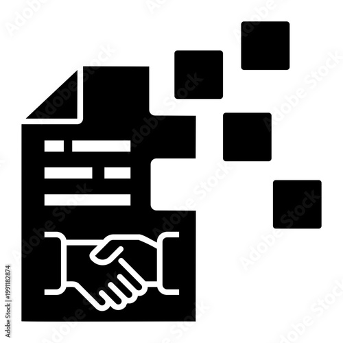 negotiation Solid icon