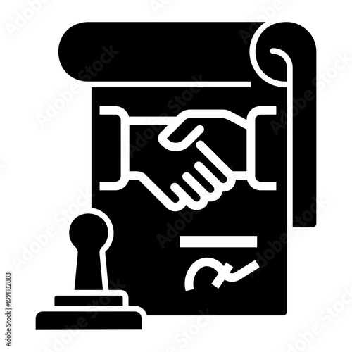 negotiation Solid icon