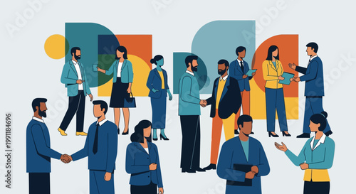 Business People Teamwork Collaboration.