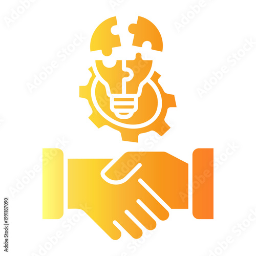 negotiation Gradient icon