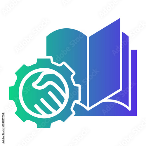 negotiation Gradient icon