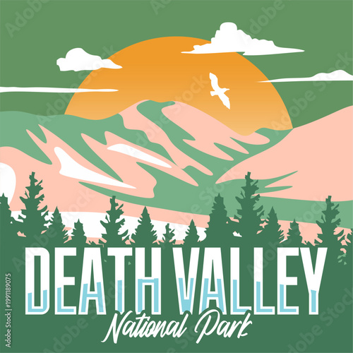Photos Death Valley National Park with beautiful natural views and skies