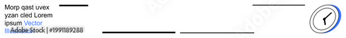 Time management, scheduling, business strategies, personal productivity, planning, office frameworks. Abstract design with clock and text. Time management and scheduling concepts