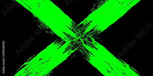 abstract green metal with x design background eps 10