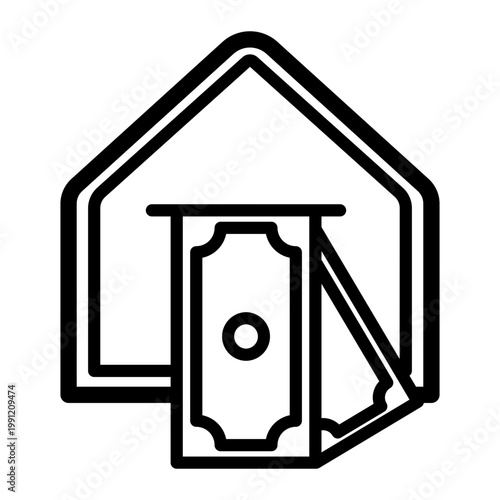 deposit Line Icon