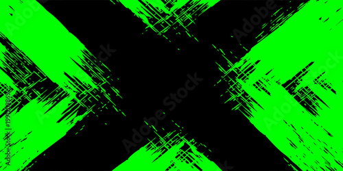 abstract green metal with x design background eps 10