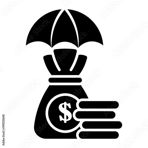 traditional banking Solid icon