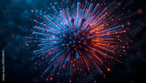 Controlled Data Cluster Expansion with Structured Particles for Big Data Processing Concept