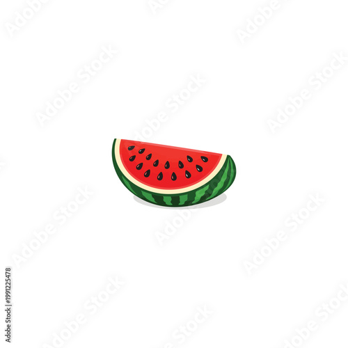Watermelon Slice Illustration