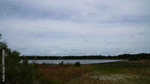 Landscape of Lake Rogers Park in Odessa, Florida, close to Tampa