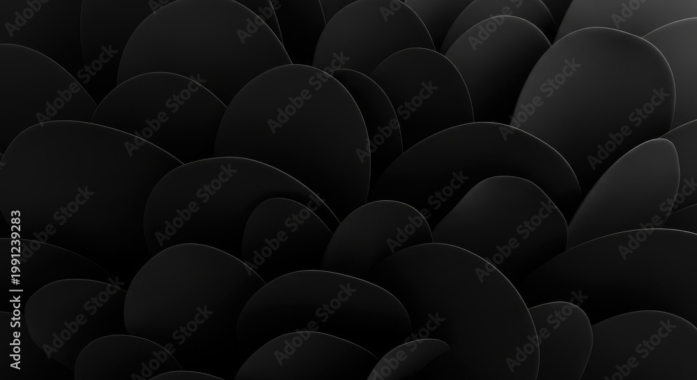 Obraz premium Black whiskers closeup texture