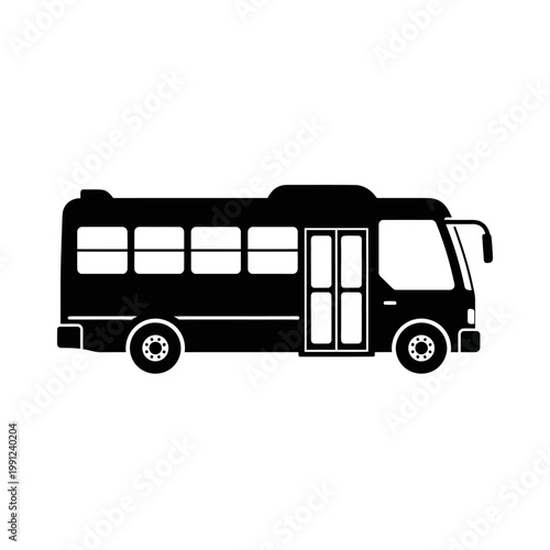 vector illustration of a bus
