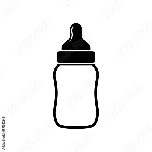 baby bottle with pacifier