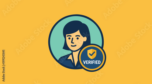 Verified female avatar profile icon.