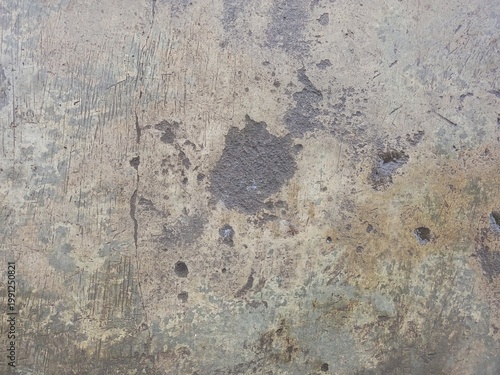 Rough Grunge Concrete Surface With Dark Patches