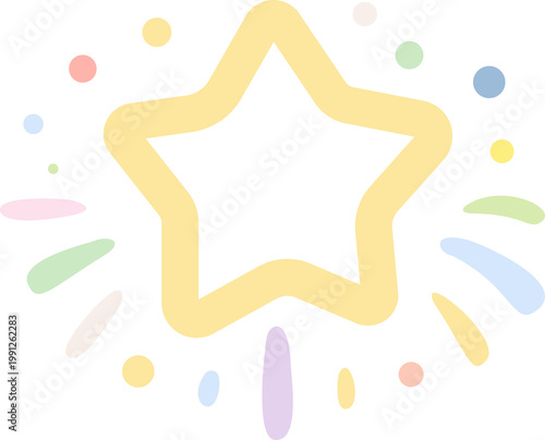 Star Frame Fireworks Effect