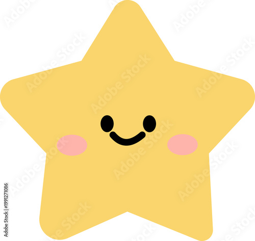 Smiling Star Character