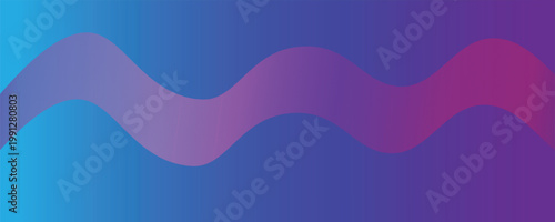 Vibrant wavy gradient background with blue and purple hues in a modern design