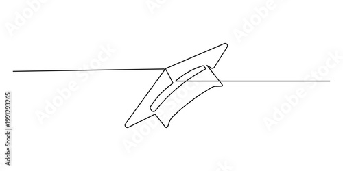 Origami paper airplane flying vector illustration airplane transport gameplay creative childhood minimalist