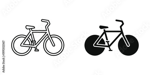 Comparison of traditional and fixed-gear bicycles with different wheel designs