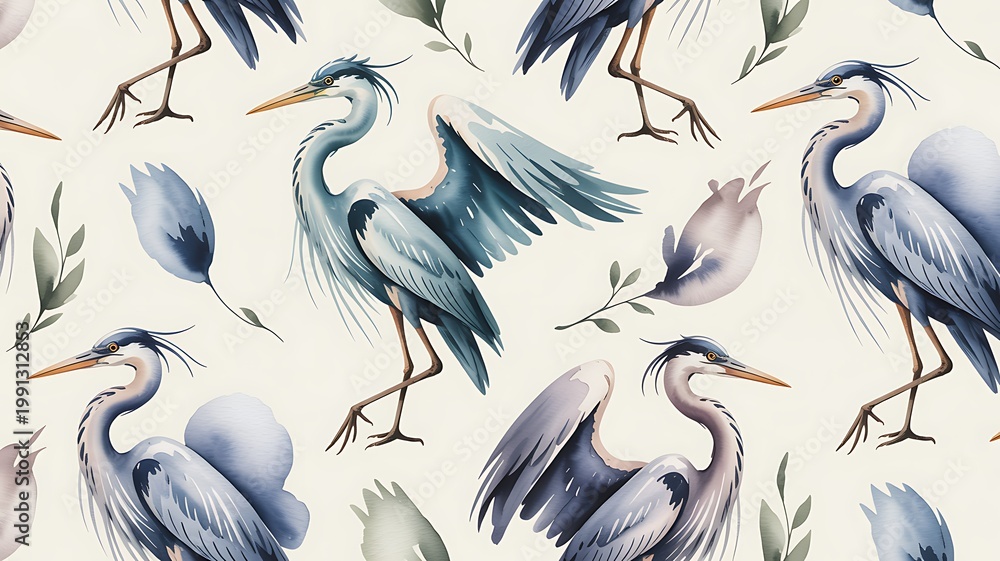 Fototapeta premium great blue heron ardea cinerea