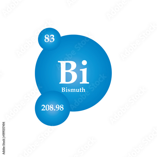 Bismuth chemistry symbol