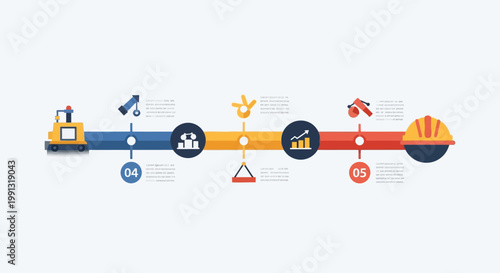 Construction Industry Icons and Symbols.