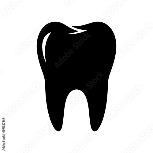 Tooth Silhouette Icon