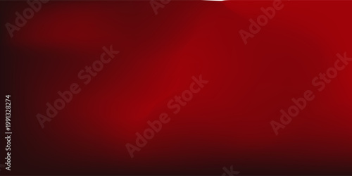 Sultry Dark red abstract gradient background design. Curling wave of red on dark red background. Dark red banner. Vector Illustration.