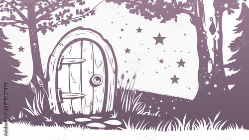 old house in the forest