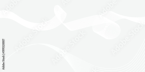 Professional minimal background with a light gray background, featuring wavy lines. Gray professional background with smooth texture.