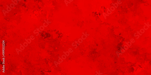 red grunge background. Abstract background with grunge texture surface of a red color old concrete wall for background. Red grunge wall. 